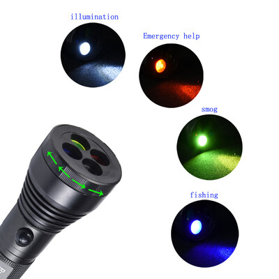 

Saidsome OutdoorLight Flashlight Aluminum FlashlightLong Shot 500 Meters tele flashlight lamp
