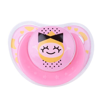 

Newborn Baby Pacifier Silicone Nipple Soother Anti-dust Lid Infant Teether