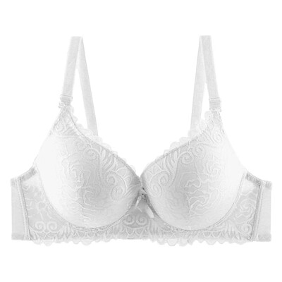 

〖Follure〗New Fashion Lady Lace Bra Sexy Big Fat MM Breathable Close Underwear Bra