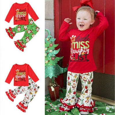 

Toddler Baby Girl Boy Casual Long Sleeve TopsLong Pants Outfits Set Clothes Hot