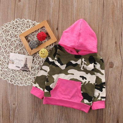 

Boutique Family Mother Daughter Women Camo Tops Hoodie Sweatshirt