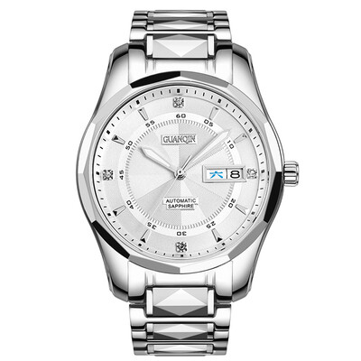 

GUANQIN GJ16013 Men\s Mechanical Watch Automatic Waterproof Tungsten Steel