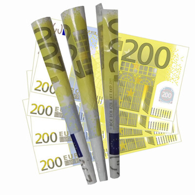 

Siaonvr 240Pcs Rolling Paper Filter Tips 110MM Money Unrefined Cigarette Paper