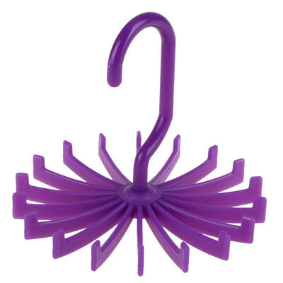 

18 Hooks Necktie Scarf Belt Hanger Organizer Clothing Holder Closets Rack