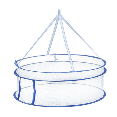 

Toponeto Folding Mesh Drying Rack Layer Mesh Herb Plant Hanging Net Shelves