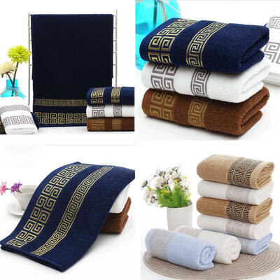

1 Pieces Luxury Bathroom Bale Towel Set Pure Cotton Face Hand Bath Towels