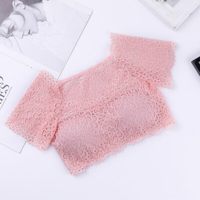 

Mesh Anti-lighting Vest Sexy Beauty Back Gathered Bra
