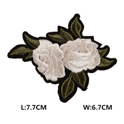

Siaonvr Embroidery Lace Flower Clothes Patch DIY Iron On Patches Sew On Patches