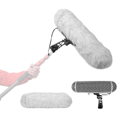 

Microphone Wind Protect Cage Windshield Shock Mount Suspension System Compatible with RODE NTG1NTG2NTG3NTG4NTG4 Microphon