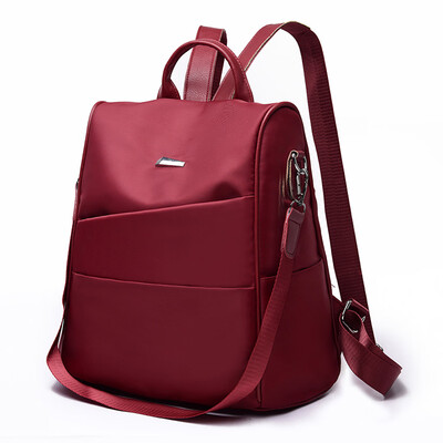 

Tailored Fashion Girls Nylon Canvas Large Capacity Travel Backpack Shoulder Bag Handbag