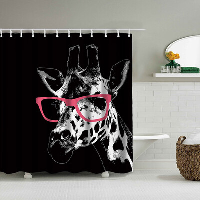 

〖Follure〗Digital Print Waterproof And Mildewproof Shower Curtain Size 180180 CM
