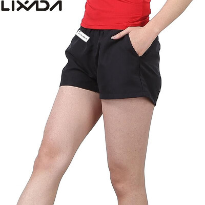 

Lixada Women Breathable & Sweat-absorbent Sports Shorts Leisure Shorts for Running Gym Yoga