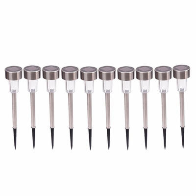 

10pcsset 5W Solar LED Lawn Lamps Outdoor Landscape Garden Spike Lights
