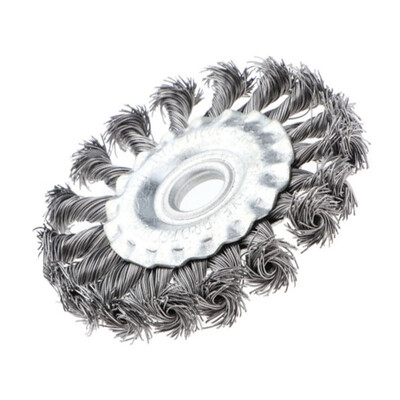 

1pcs 100mm Steel Wire Brush Wheel Metal Cleaning Rust Removal Sanding Grinding