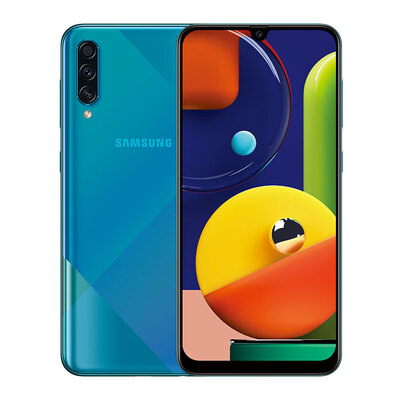 

Samsung Galaxy A50s SM-A5070 geometric green 6GB128GB 48 million rear three-photo optical screen fingerprint