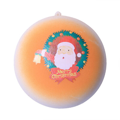 

Tailored Christmas Santa Claus Bread Slow Rising Scented Relieve Stress Toy Key Pendant