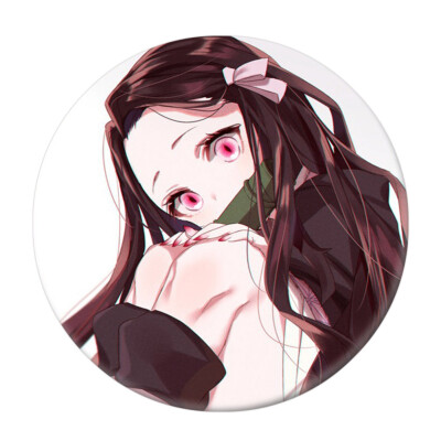 

zhongjiany Anime Demon Slayer Kimetsu no Yaiba Kamado Tanjirou Pin Button Brooch Badge