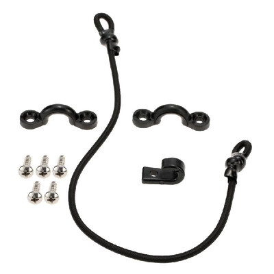 

345CM Long Kayak Paddle Bungee Holder Kit Paddle Keeper Rod Keeper for Kayak Boat Canoe