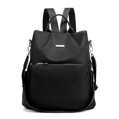 

Oxford shoulder bag Womens fashion canvas schoolbag Korean version Baitao ladies shoulder bag