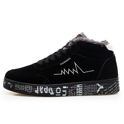 

New Autumn And Winter Popular Men Shoes Super Warm Comfortable Snow Boots Fashion Rubber Ankle Shoes 35-44 Youth Lovers Sneakers