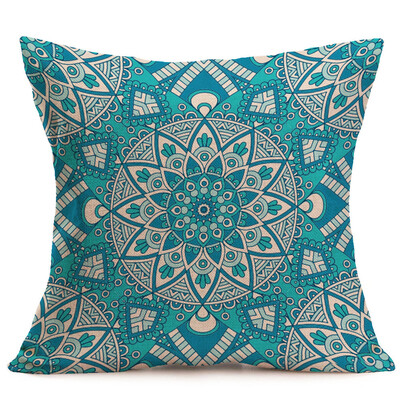 

Siaonvr New Bohemian Pattern Throw Pillow Cover Car Cushion Cover Pillowcase Home Decor