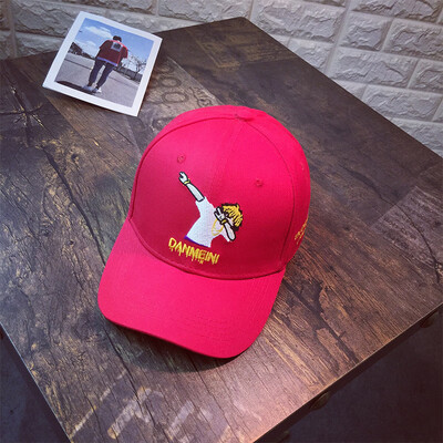 

Korean version of summer Hat cartoon doll baseball Hat trendy men casual Joker Sun Cap couple Sun Hat