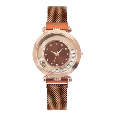 

Women Watch Magnet Buckle Starry Sky Wrist Watch zegarek damski Luxury Vansvar Ladies Stainless Steel Quartz Watches reloj mujer