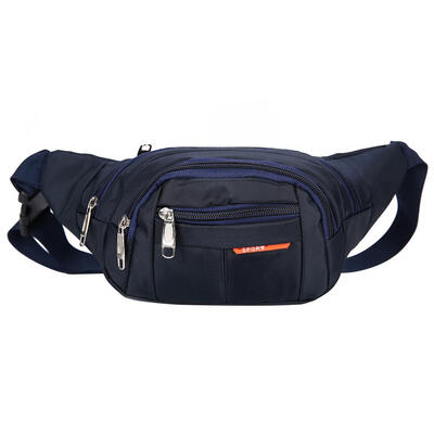 

Waterproof Casual Nylon Zipper Waist Chest Bag Elastic Running Fanny Pack