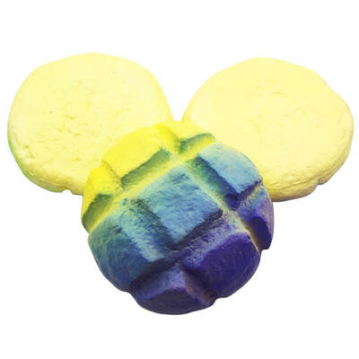 

Gotoamei Squishies Rainbow Pineapple Bun Charm Slow Rising Squeeze Stress Reliever Toys