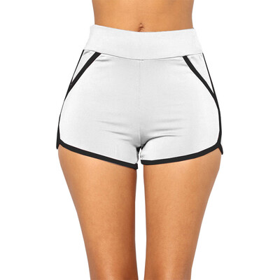 

New All-match Short For Women Simple Casual Solid Color Bodycon Sport Short Beachwear