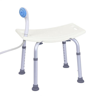 

FCH® Shower Stool Bathroom Seat Chair Bath Disability Aid Easy Aluminium Portable