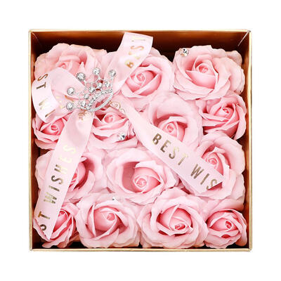 

Creative Preserved Flowers Immortal Soap Rose Flower Small Bouquet Gift Box