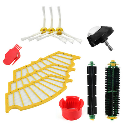 

Vacuum Cleaner Kit Filter Side Brushes For IRobot Roomba 500600700800 Series