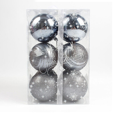 

60mm Christmas Xmas Tree Ball Bauble Hanging Home Party Ornament Decor 12pcs