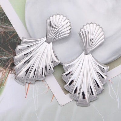 

Boho Styles Shell Conch Leaf Starfish Drop Earrings for Women Gold Color Geometric Metal Statement Brincos Fashion Party Jewelry