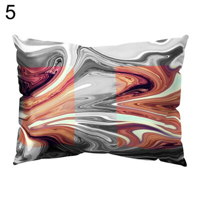 

Multicolor Stone Print Pillow Case Cushion Cover Sofa Bed Car Cafe Office Decor