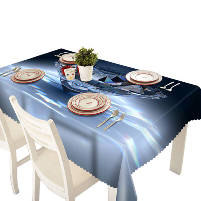 

Gobestart Dining Multi Functional Table Cloth for Party Picnic Table Cloth E