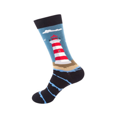 

Hot fashion Drop shipping Autumn winter Retro Women New Art Van Gogh Mural World Famous Oil Painting Female Socks Funny Socks
