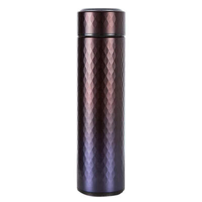 

Portable Thermos bottle Vacuum diamond cup Insulated Water Bottle Double Wall Sports Thermos Flask for office school home travel