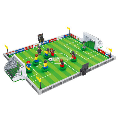 

Children Football Bricks Toys Football Team Soccer Player Figures Building Blocks Kids Early Education Toy
