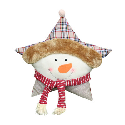 

Christmas Five-point Star Shaped Throw Pillow Christmas Pillow Sofa Cushion Decorative Pillow Cushion Sofa Decor Ornament