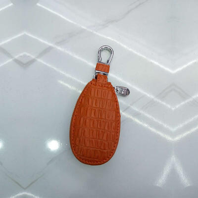 

Genuine Leather Casual Barrel-shaped Fashionable Crocodile Key Bag