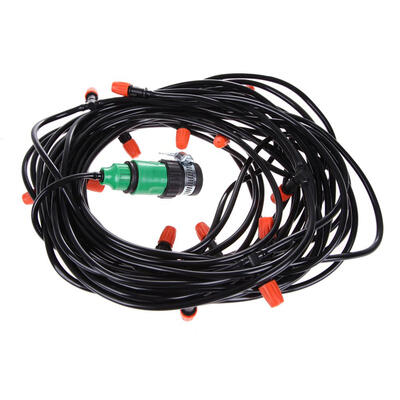 

Automatic Watering Garden Hose Micro Drip Irrigation System Kit with Nozzle