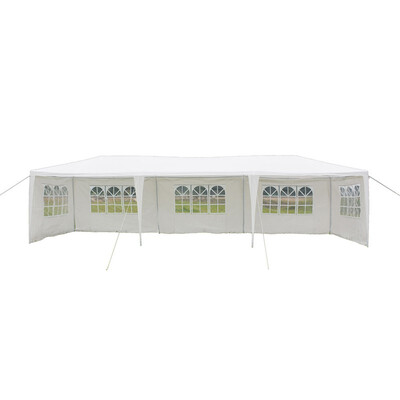 

10 x 30 Party Tent Wedding Canopy Gazebo Wedding Tent Pavilion wSide Walls