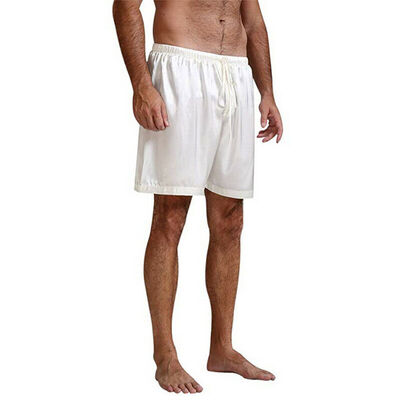 

Mens Silk Satin Pajamas Pyjamas Shorts Lounge Beach Shorts Boxer Free shipping SXL