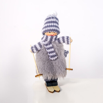 

Tailored Ski Doll Cute Christmas Tree Ornaments Holiday Decoration