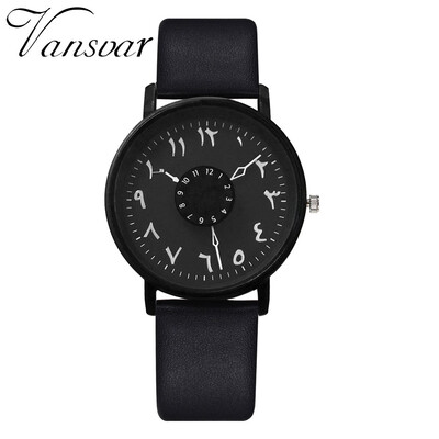 

RM vansvar Womens Casual Quartz Leather Band Newv Strap Watch Analog Wrist Watch
