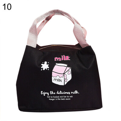 

Portable Cat Dolphin Thermal Insulated Meal Bento Tote Lunch Bag Picnic Pouch