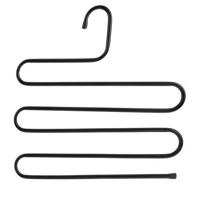 

Type Anti-Slip Pants Hanger Trousers Rack Closet Clothes Holder Organizer