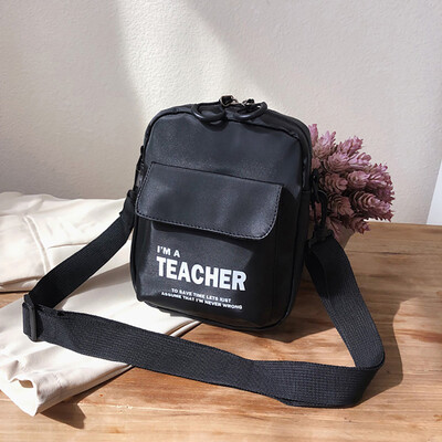 

Tailored Women Fashion Nylon Letter Coin Purse Shoulder Messenger Casual Bags